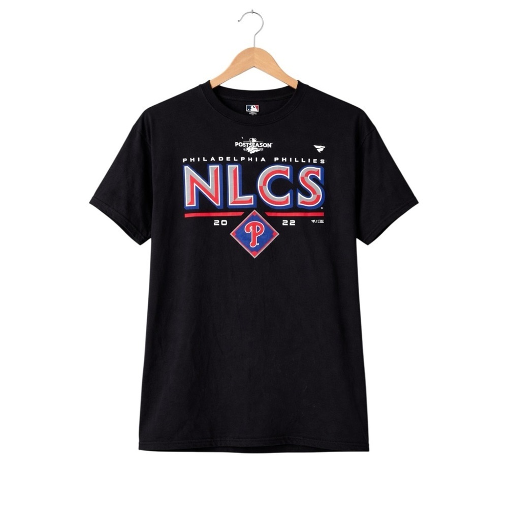 Philadelphia Phillies NLCS 2022 Postseason Fanatics MLB Graphic T-Shirt Black